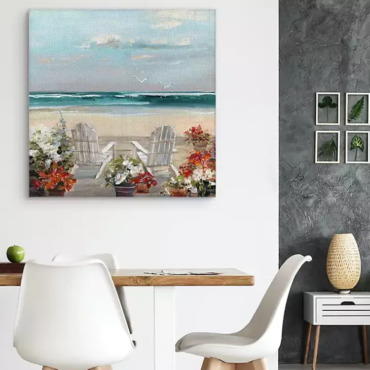 Canvas Art-Kirklands Home Summer Sea Breeze Giclee Canvas Art Print Multi