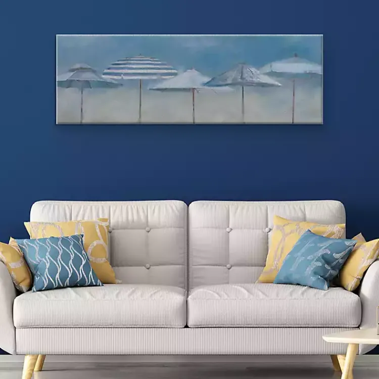 Canvas Art-Kirklands Home Shades of Summer Giclee Canvas Art Print Blue