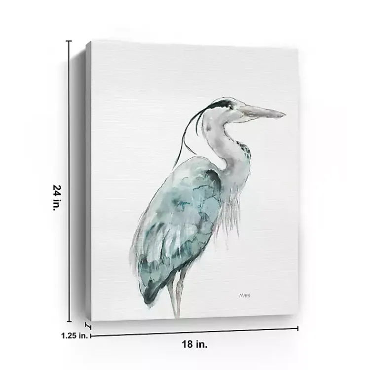 Canvas Art-Kirklands Home Blue Heron I Canvas Art Print