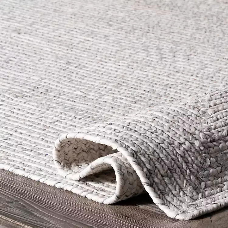 Area Rugs-Kirklands Home Braided Lefebvre Area Rug, 12x15 Ivory