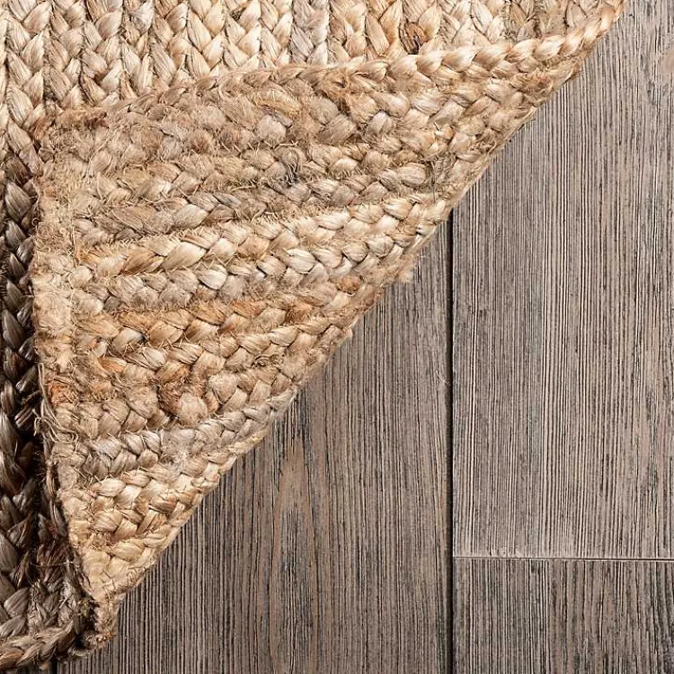 Area Rugs-Kirklands Home Natural Hand Woven Rigo Jute Area Rug, 10x13 Tan