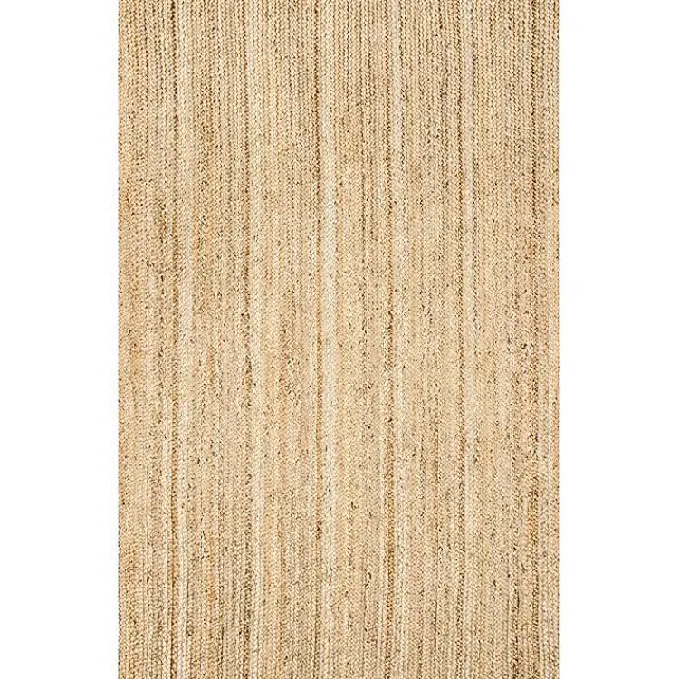 Area Rugs-Kirklands Home Natural Hand Woven Rigo Jute Area Rug, 9x12 Tan