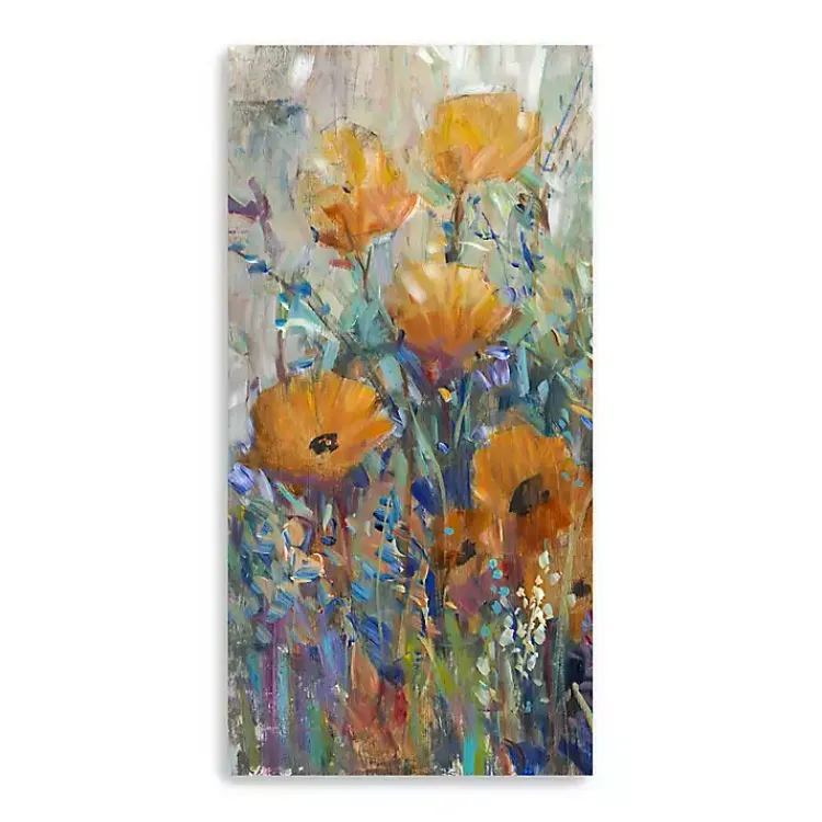 Canvas Art-Kirklands Home Floral Expression III Giclee Canvas Art Print Multi