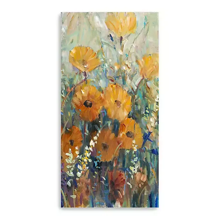 Canvas Art-Kirklands Home Floral Expression IV Giclee Canvas Art Print Multi