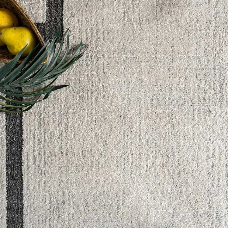 Area Rugs-Kirklands Home Ivory Classic Border Area Rug, 8x10