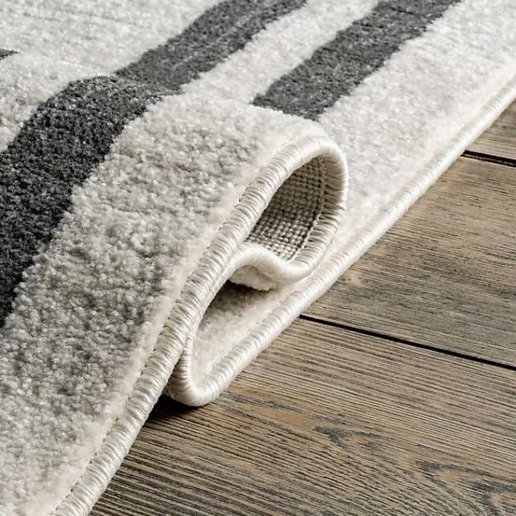Area Rugs-Kirklands Home Ivory Classic Border Area Rug, 8x10