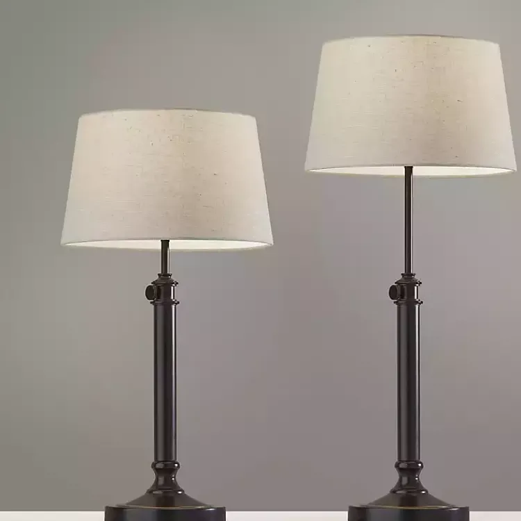 Table Lamps-Kirklands Home Mitchell Table Lamps, Set of 2 Tan