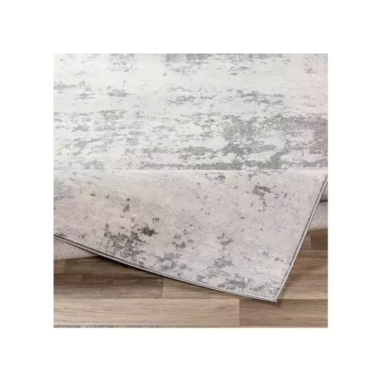 Area Rugs-Kirklands Home Gray Abstract Woven Area Rug, 6x9