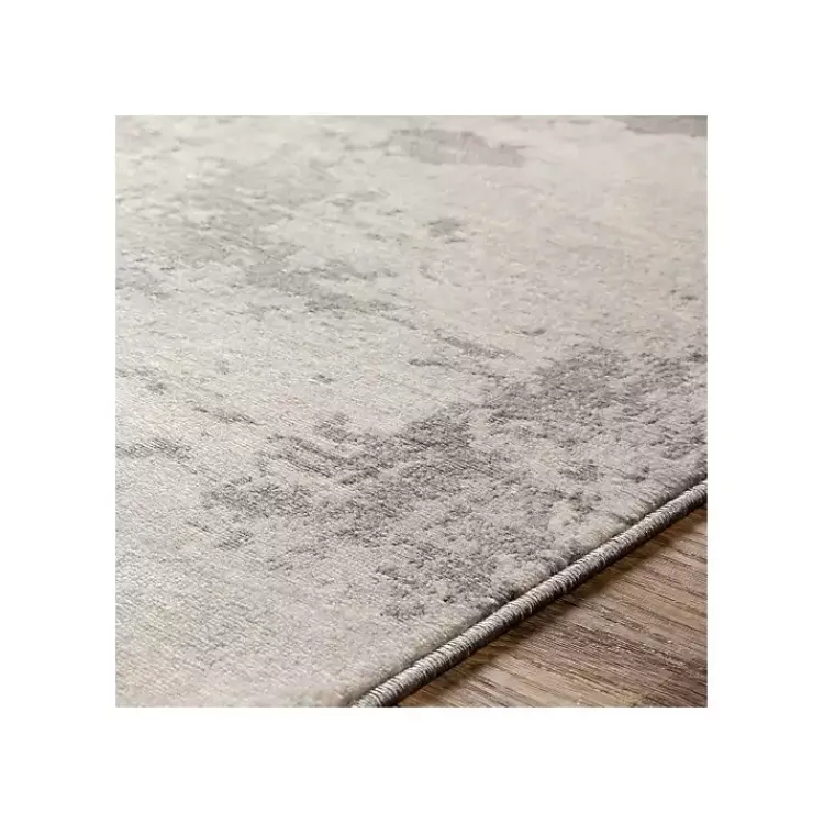 Area Rugs-Kirklands Home Gray Abstract Woven Area Rug, 6x9