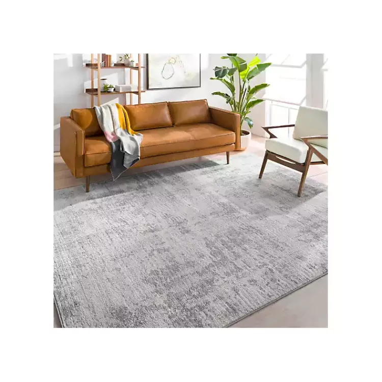 Area Rugs-Kirklands Home Gray Abstract Woven Area Rug, 6x9