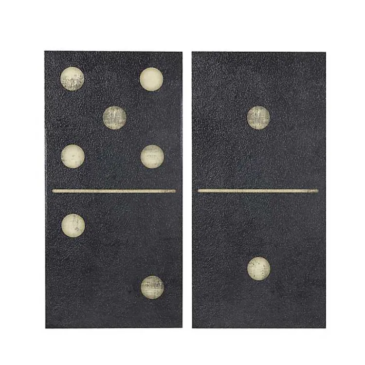 Canvas Art-Kirklands Home Dominos Canvas Art Prints, Set of 2
