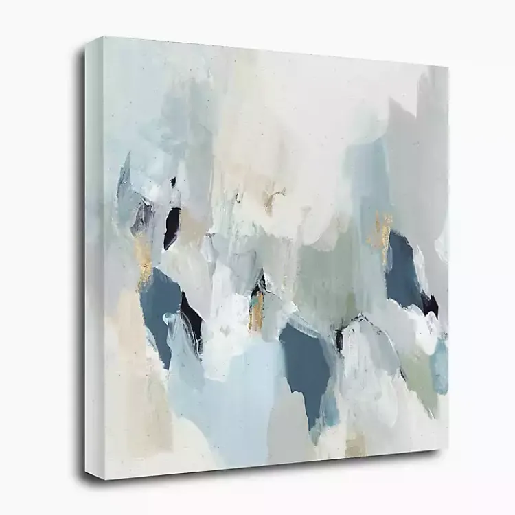 Canvas Art-Kirklands Home Little Talks II Giclee Canvas Art Print, 30x30 in. Blue