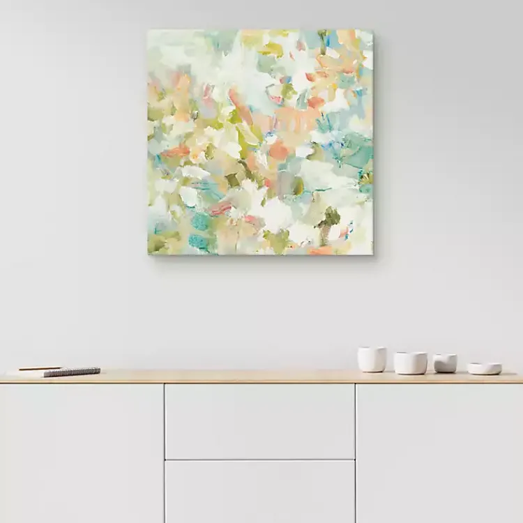 Canvas Art-Kirklands Home Garden Palette I Canvas Art Print, 30x30 in. Multi