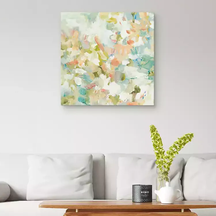 Canvas Art-Kirklands Home Garden Palette I Canvas Art Print, 30x30 in. Multi