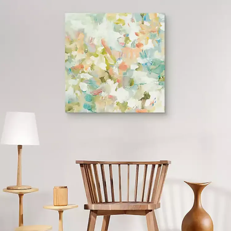 Canvas Art-Kirklands Home Garden Palette I Canvas Art Print, 30x30 in. Multi