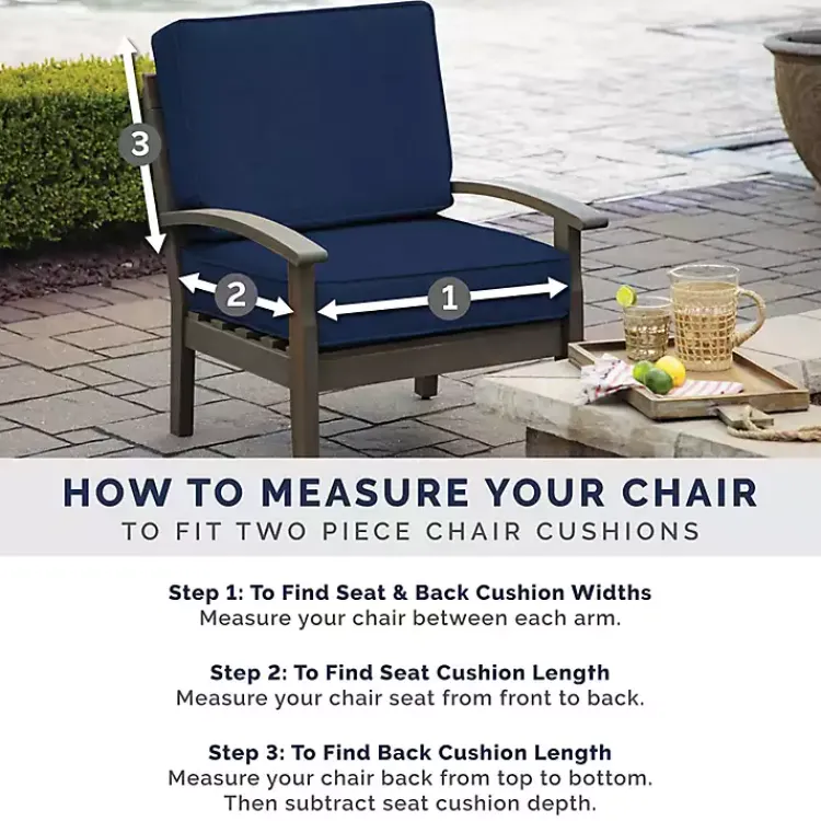 Outdoor Cushions & Pillows-Kirklands Home Lemon Leala Luxe Outdoor Dining Chair Cushion Yellow