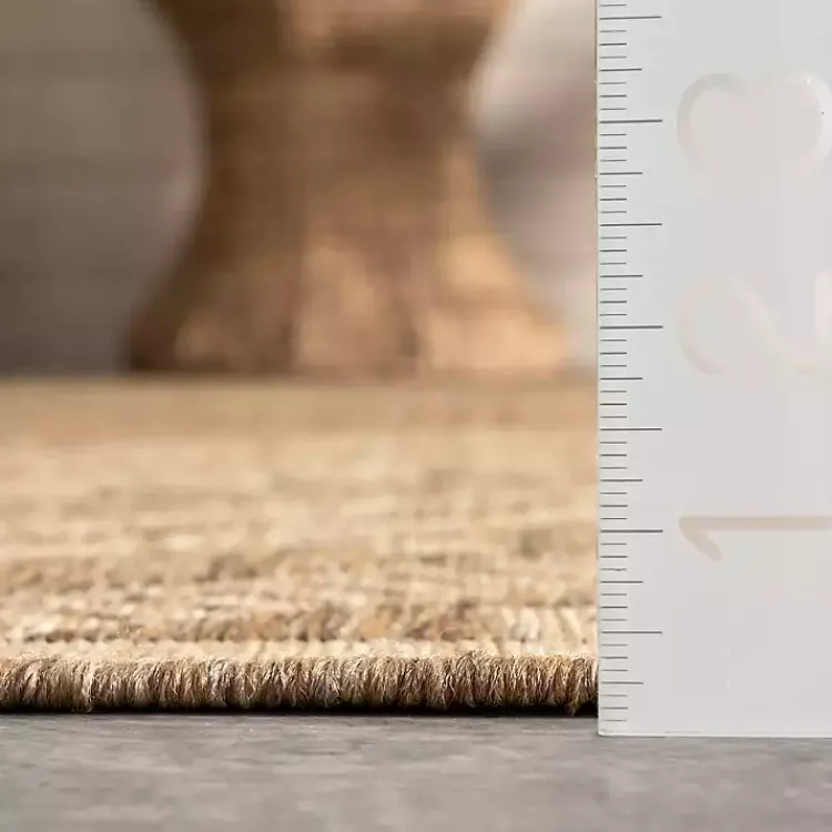 Outdoor Rugs-Kirklands Home Landy Aztec Outdoor Rug, 5x8 Tan