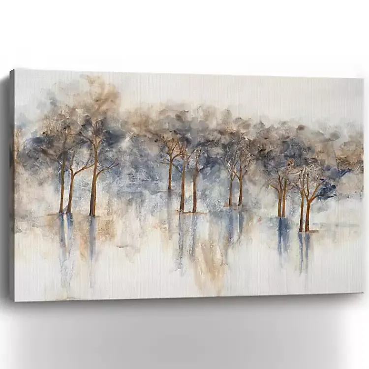 Canvas Art-Kirklands Home Misty Woods I Abstract Canvas Art Print