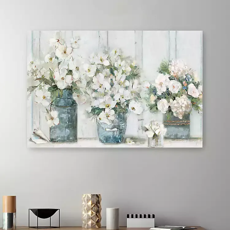 Canvas Art-Kirklands Home Cottage Mantle Canvas Art Print