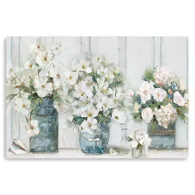Canvas Art-Kirklands Home Cottage Mantle Canvas Art Print