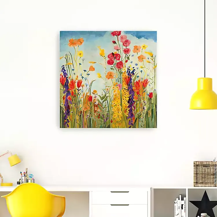 Canvas Art-Kirklands Home Laughter Giclee Canvas Art Print, 40x40 in. Multi