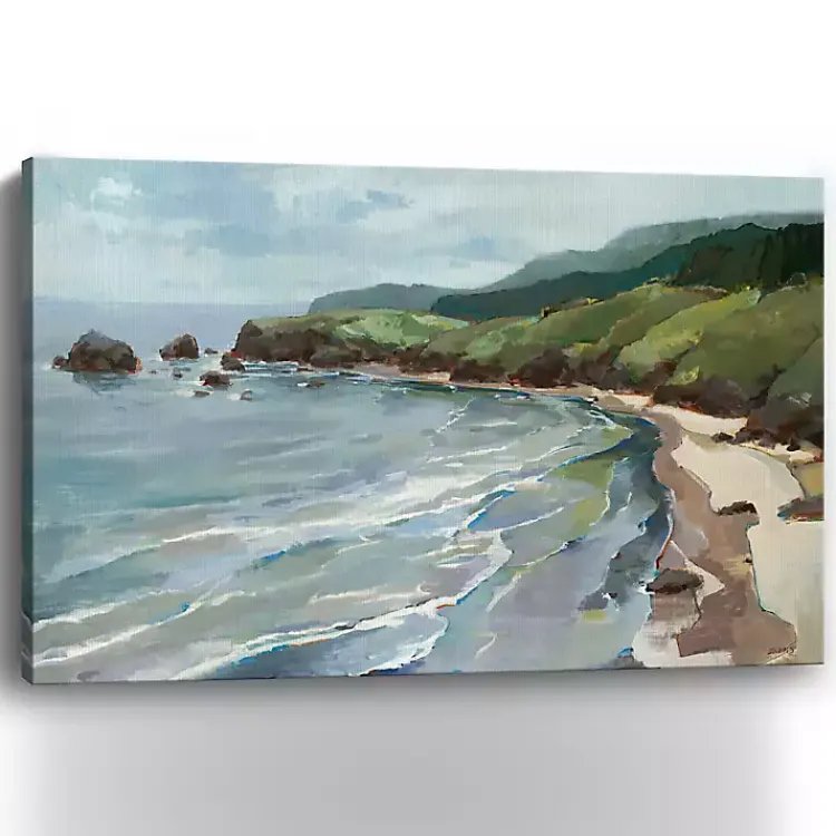Canvas Art-Kirklands Home Seaside Cliffs Giclee Canvas Art Print, 60x40 in.