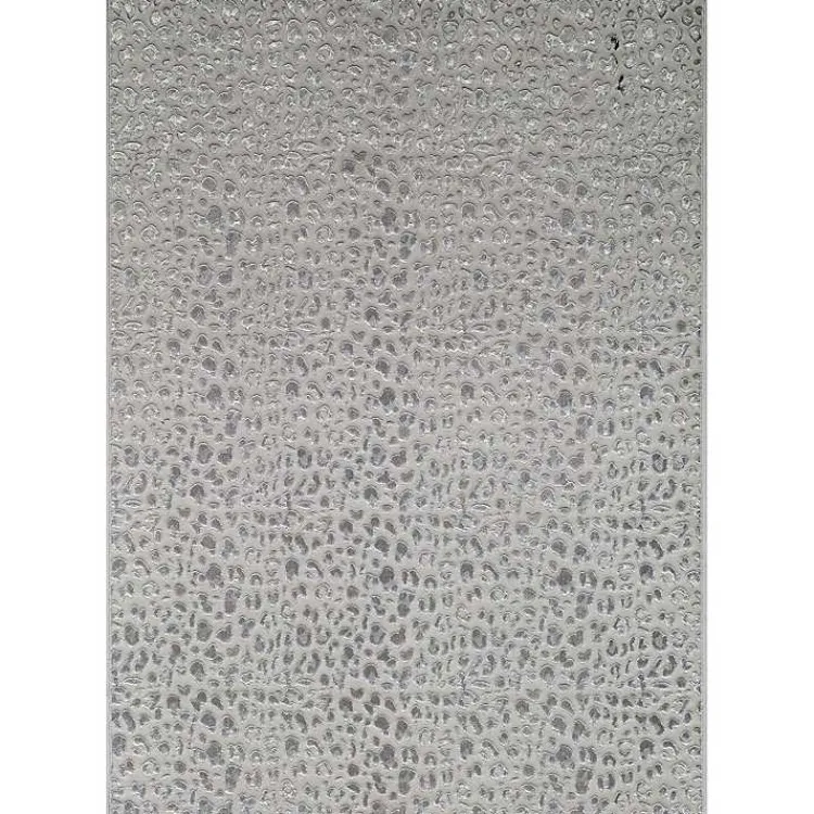 Area Rugs-Kirklands Home Light Leopard Textured Area Rug, 8x10 Gray