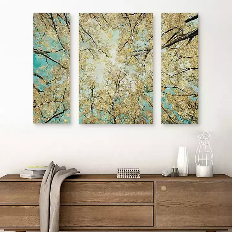 Canvas Art-Kirklands Home Sky High Canvas Art Prints, Set of 3