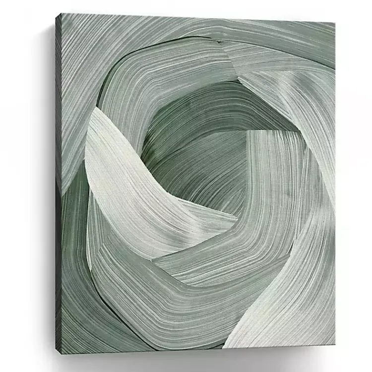 Canvas Art-Kirklands Home Enriched Emerald Canvas Art Print, 24x30 in. Green