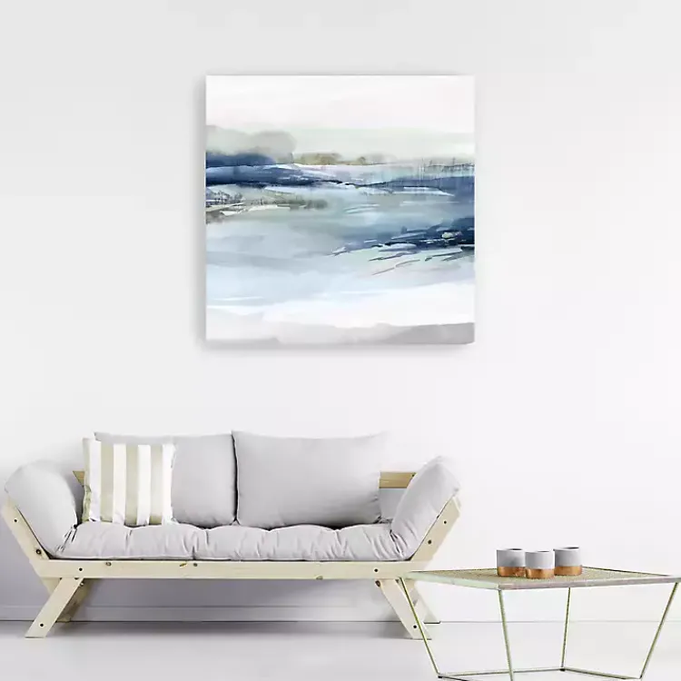 Canvas Art-Kirklands Home Dusk On The River Canvas Art Print, 40x40 in.