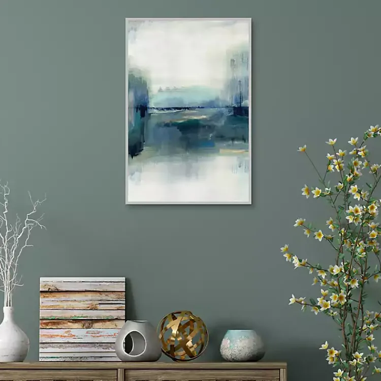 Canvas Art-Kirklands Home Indigo Meadow Canvas Art Print Blue