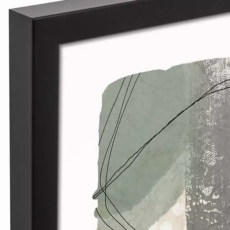 Canvas Art-Kirklands Home Moody Toned Abstract Framed Canvas Art Print Multi