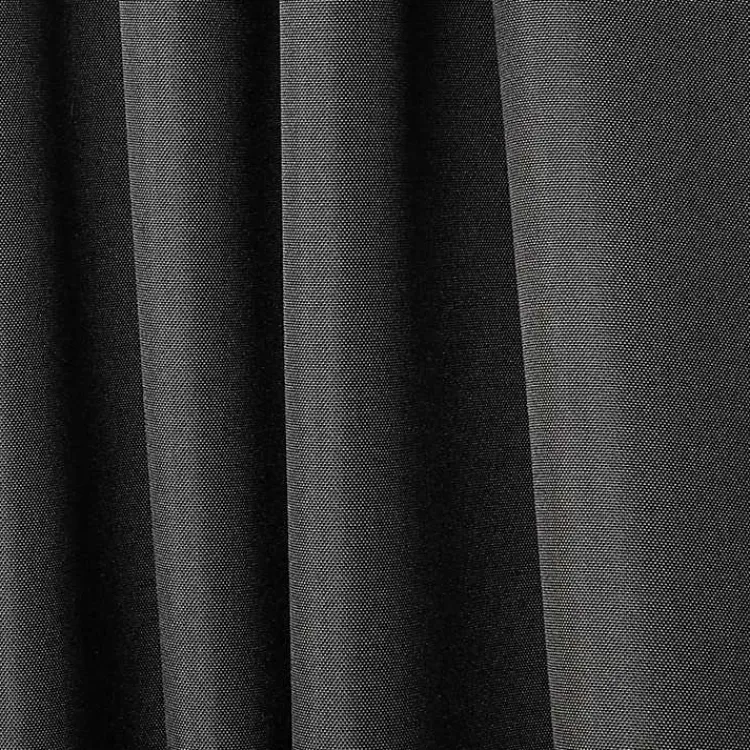Outdoor Curtains-Kirklands Home Charcoal Cabana Outdoor Curtain Panel Set, 108 in.