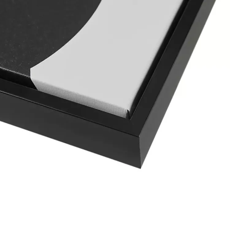 Canvas Art-Kirklands Home Cosmic Curl Geometric 3-pc. Grayscale Wall Art