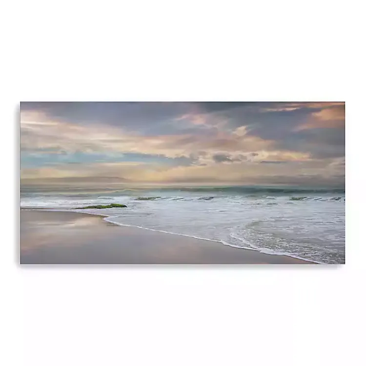 Canvas Art-Kirklands Home Soft Twilight Giclee Canvas Art Print, 60x30 in. Blue