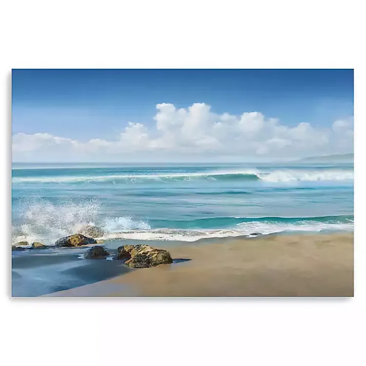 Canvas Art-Kirklands Home Sweeping Blue Canvas Art Print, 60x40 in.