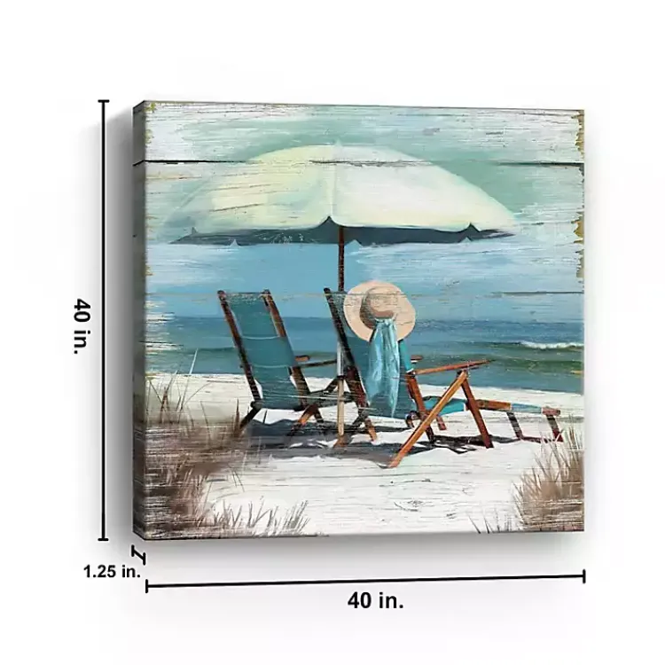 Canvas Art-Kirklands Home Perfect Spot Canvas Art Print, 40x40 in.