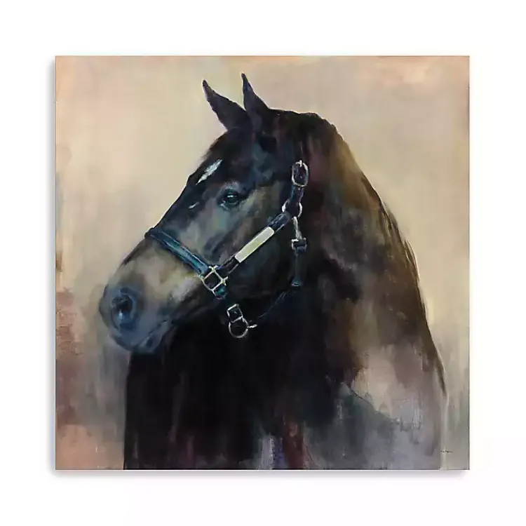 Canvas Art-Kirklands Home Ritzy Horse Canvas Art Print