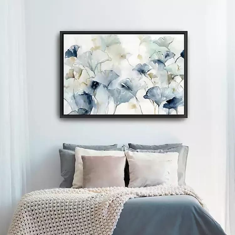 Canvas Art-Kirklands Home Glorious Ginkgo Framed Giclee Canvas Art Print