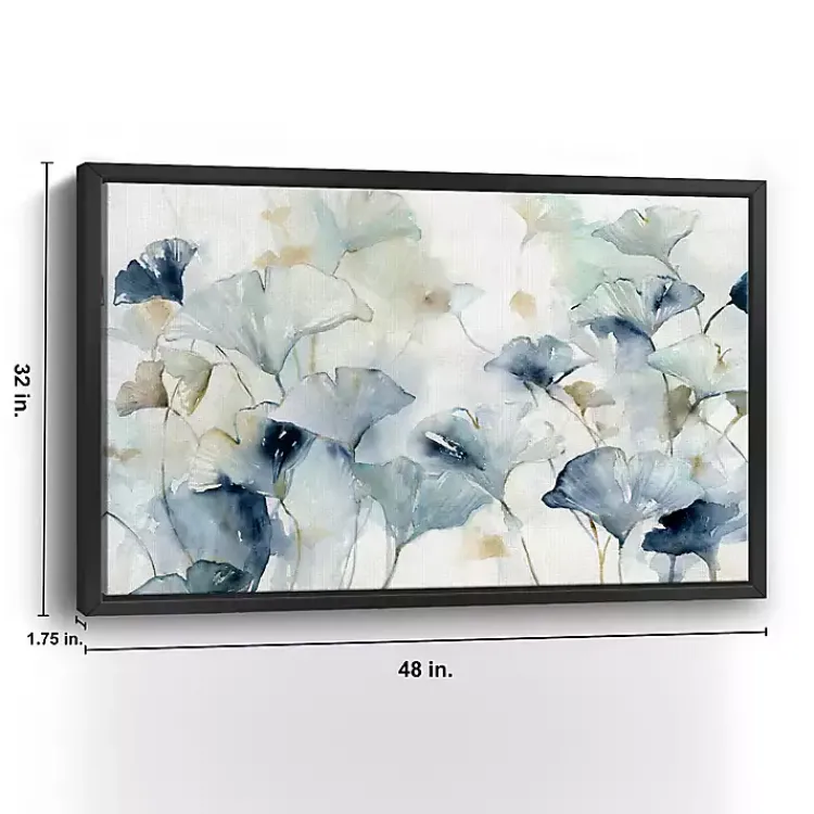 Canvas Art-Kirklands Home Glorious Ginkgo Framed Giclee Canvas Art Print