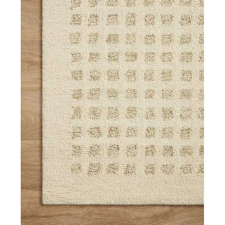 Area Rugs-Kirklands Home Chris Loves Julia x Loloi Polly Rug, 7x9 Ivory
