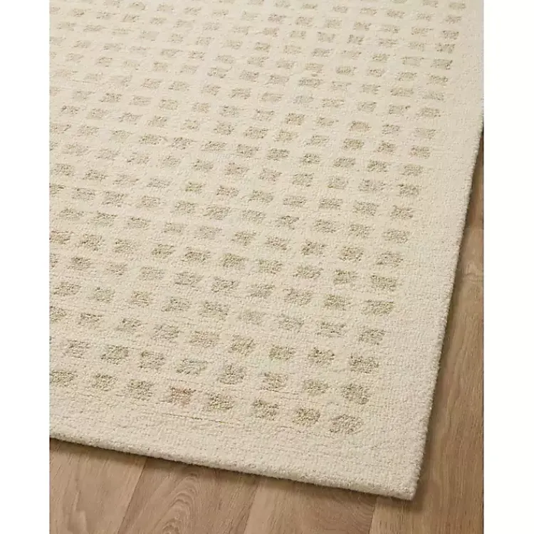 Area Rugs-Kirklands Home Chris Loves Julia x Loloi Polly Rug, 7x9 Ivory