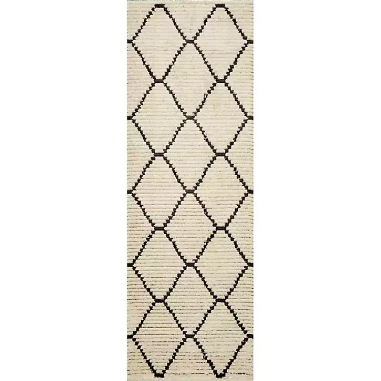 Area Rugs-Kirklands Home Chris Loves Julia x Loloi Alice Cream Runner, 2x4
