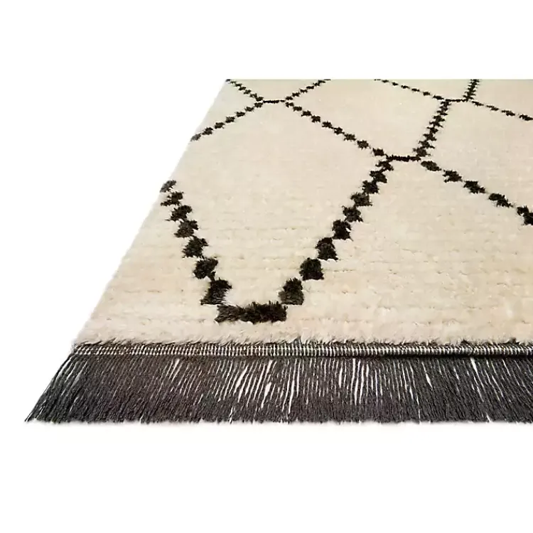 Area Rugs-Kirklands Home Chris Loves Julia x Loloi Alice Cream Rug, 3x5