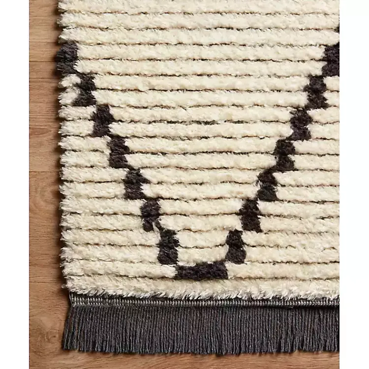 Area Rugs-Kirklands Home Chris Loves Julia x Loloi Alice Cream Rug, 3x5