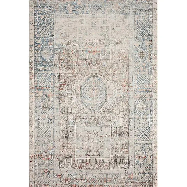 Area Rugs-Kirklands Home Chris Loves Julia x Loloi Jules Natural Rug, 5x7