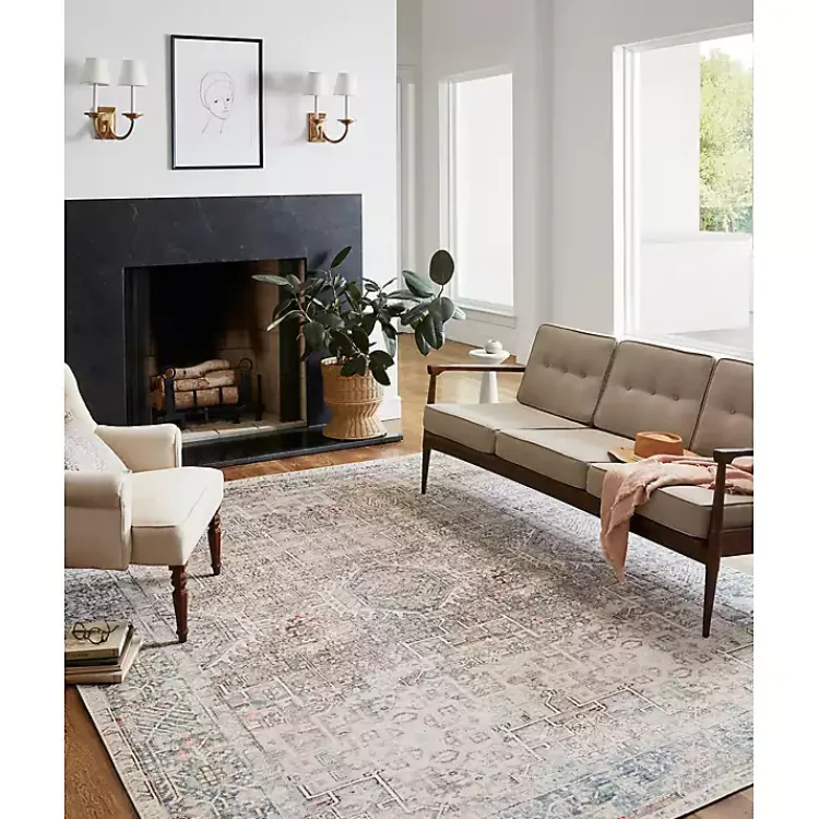 Area Rugs-Kirklands Home Chris Loves Julia x Loloi Jules Natural Rug, 7x9