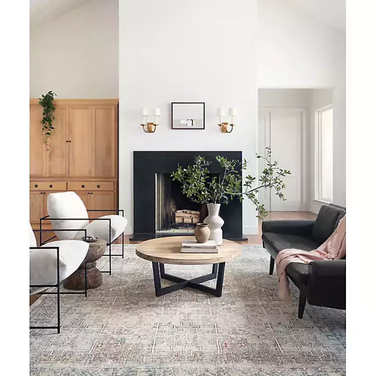 Area Rugs-Kirklands Home Chris Loves Julia x Loloi Jules Natural Rug, 7x9