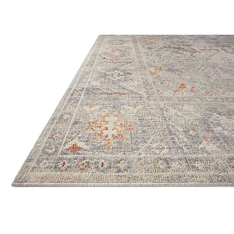 Area Rugs-Kirklands Home Chris Loves Julia x Loloi Rosemarie Iris Rug, 2x4 Gray