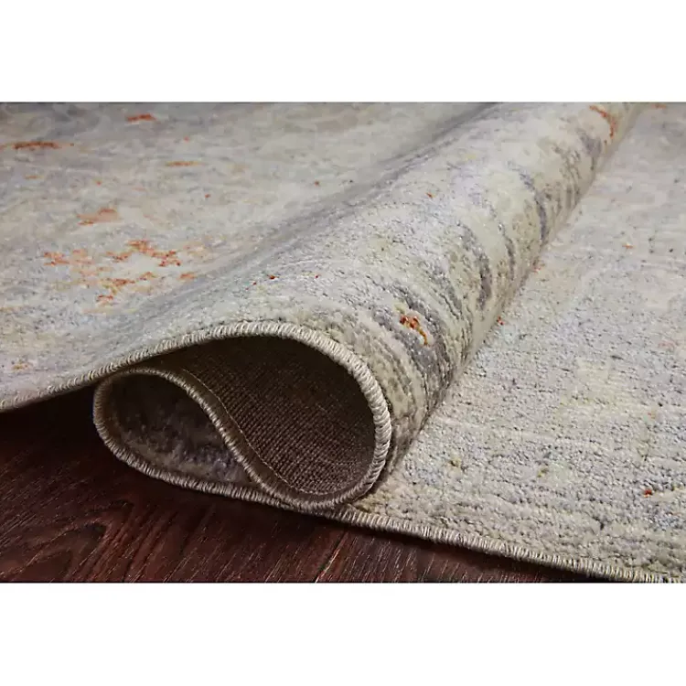 Area Rugs-Kirklands Home Chris Loves Julia x Loloi Rosemarie Iris Rug, 2x4 Gray